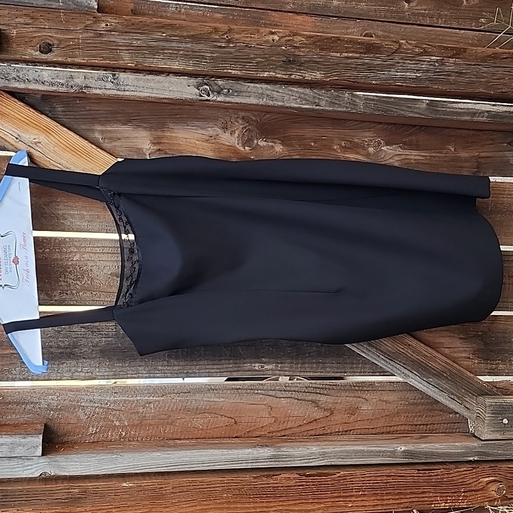 J. R. Nites by Caliendo Black Mini Dress, Sz. 12, Pre-loved in EC
